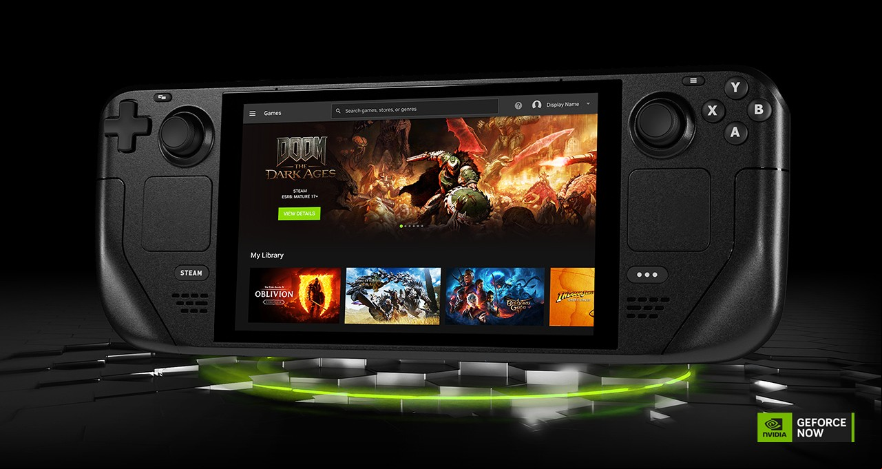 GeForce NOW llega finalmente a la Steam Deck