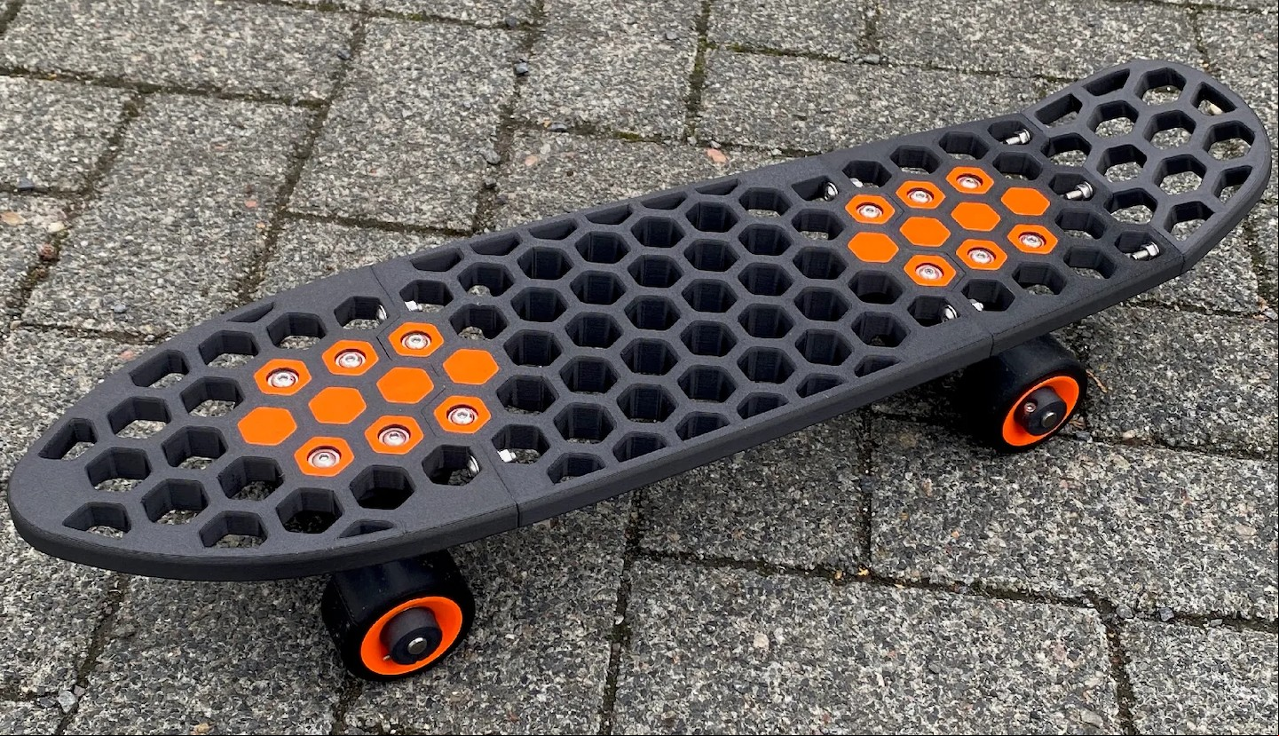 ¿Qué tan difícil es imprimir una patineta?